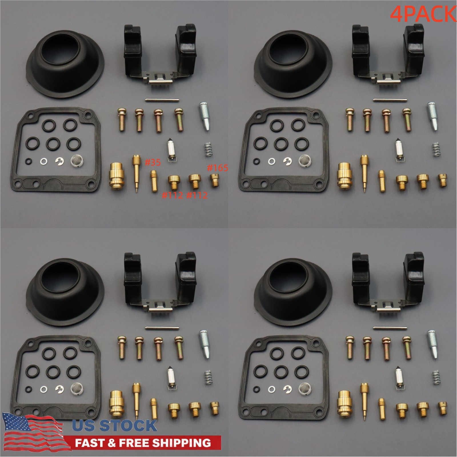 For 1981-1983 YAMAHA XJ550 XJ 550 Maxim 500 Carburetor Repair Carb Rebuild Kit