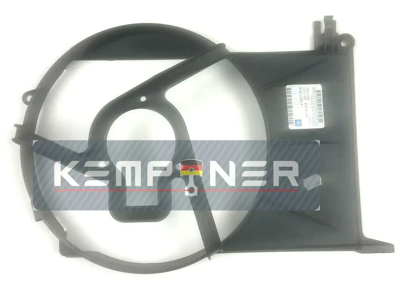 90571974, AIR FUNNEL COOLER, CORSA-B + TIGRA-A, 1314534, Original GM Opel