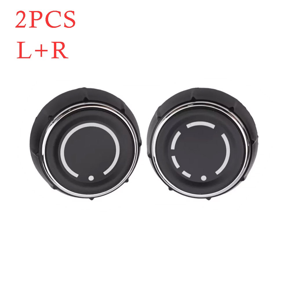 2Pcs Radio Knob L+R For Porsche 981/991 Boxster/Cayman/Carrera/Cayenne/Panamera 2Pcs Radio Knob L+R For Porsche 981/991 Boxster/Cayman/Carrera/Cayenne/Panamera