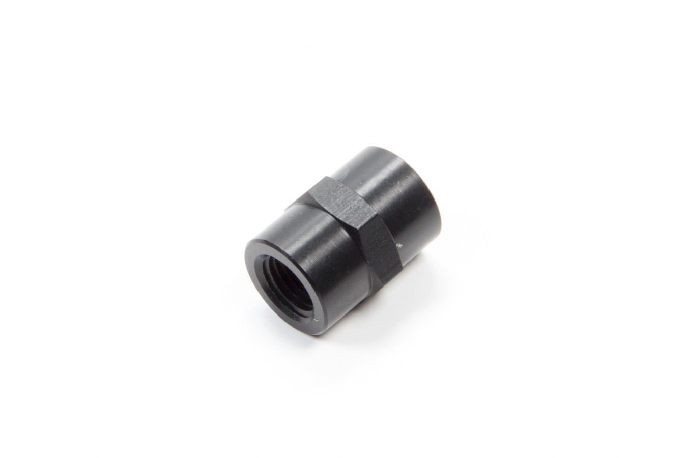 Aeroquip FCM5130 1/4 NPT Female Aluminum Pipe Coupler AN Fitting Black Anodized