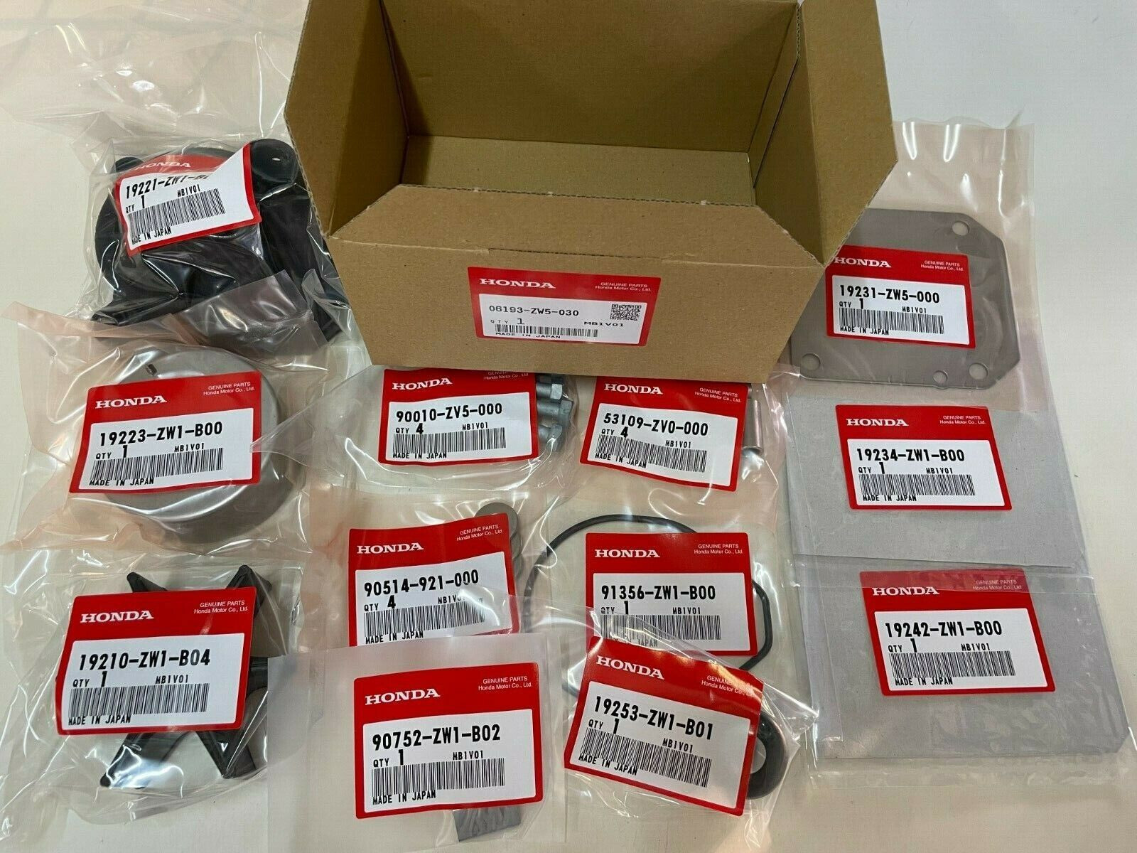 06193-ZW5-030 Honda Marine Complete Water Pump Rebuild Kit for BF115A and BF130A