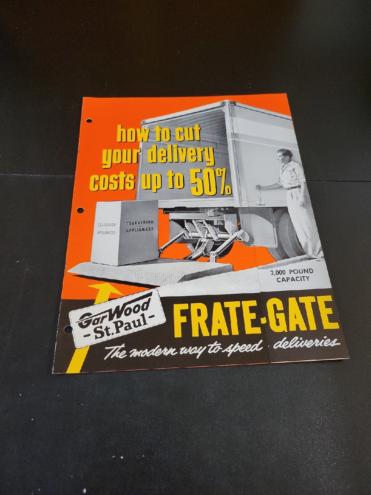GARWOOD ST PAUL FRATE GATE HOW TO CUT DELIVERY COSTS SALES BROCHURE CATALOG GARWOOD ST PAUL FRATE GATE HOW TO CUT DELIVERY COSTS SALES BROCHURE CATALOG