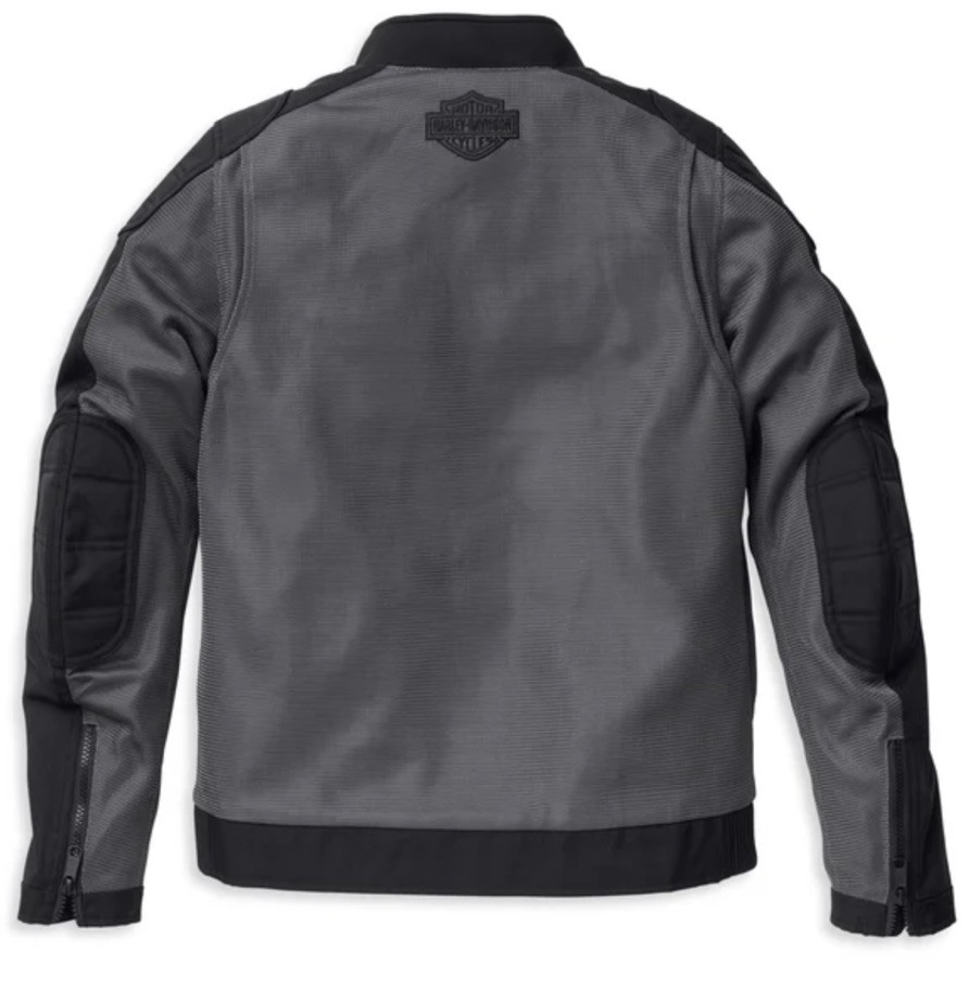 Harley Davidson Women\'s PLUS Size 1W Zephyr Mesh Riding Moto Jacket Granite Grey Harley Davidson Women\'s PLUS Size 1W Zephyr Mesh Riding Moto Jacket Granite Grey