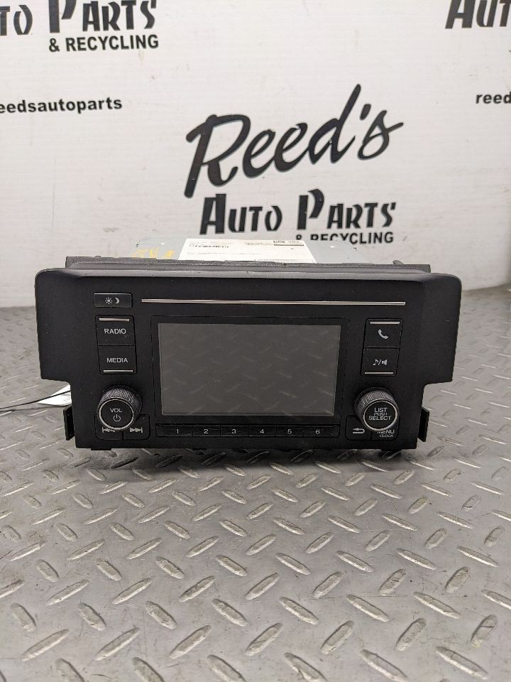 Audio Equipment Radio Receiver Sedan LX US Market Fits 18 CIVIC 1060226