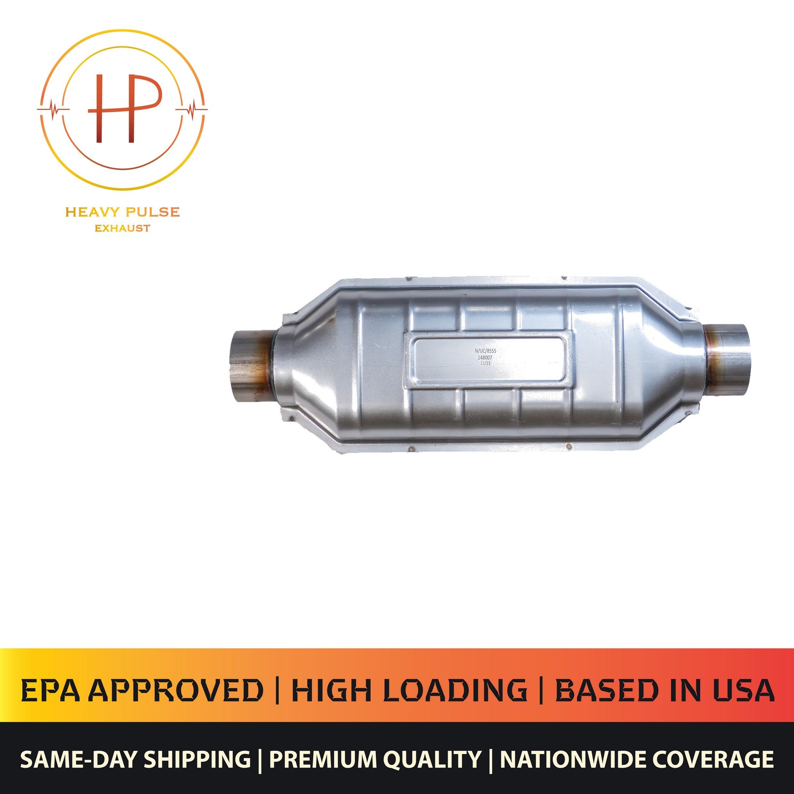 Rear Catalytic Converter for 1987-1989 GMC R3500 7.4L V8 GAS OHV