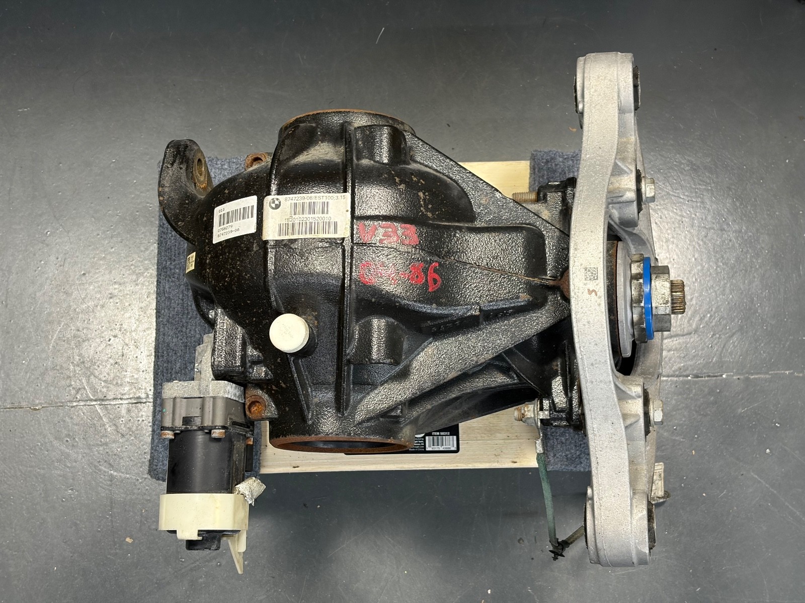 21-25 BMW M3 M4 G80 G82 G83 G87 3.15 Rear Axle Differential Assembly 19K Miles 21-25 BMW M3 M4 G80 G82 G83 G87 3.15 Rear Axle Differential Assembly 19K Miles