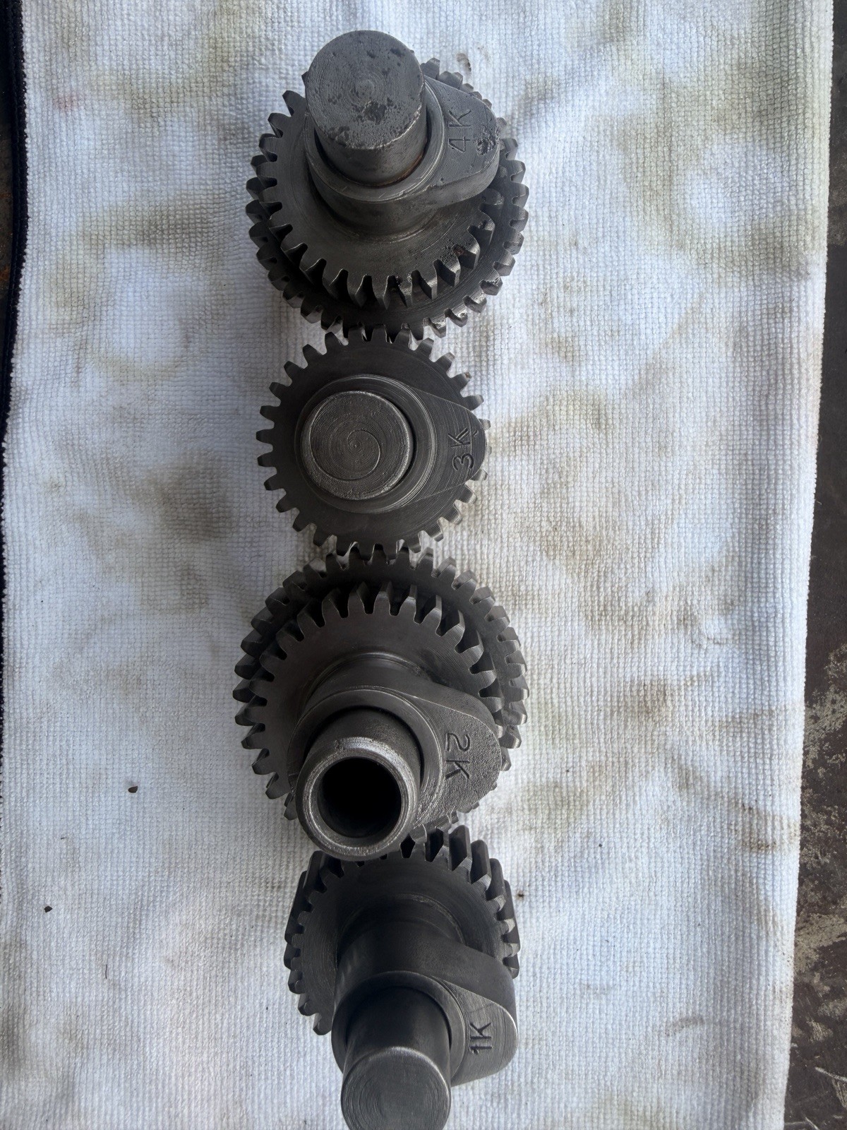 Harley Davidson K Model Cams Used Good Condition OEM Flathead Motorcycle Parts Harley Davidson K Model Cams Used Good Condition OEM Flathead Motorcycle Parts