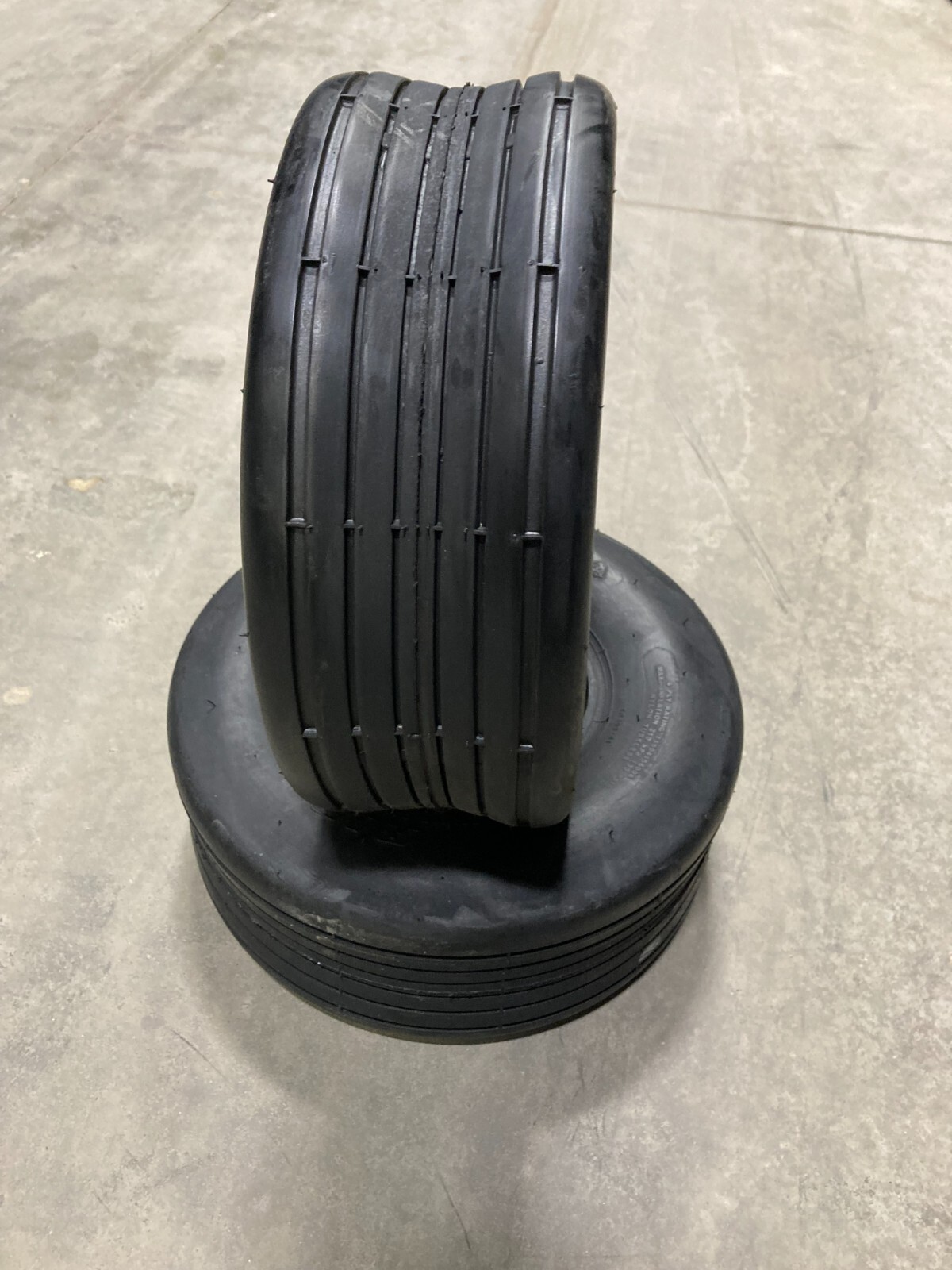 2 New Tires 15 6.00 6 OTR Rib Lawn & Garden 4 Ply 15x6-6 15x6.00x6 15x6x6