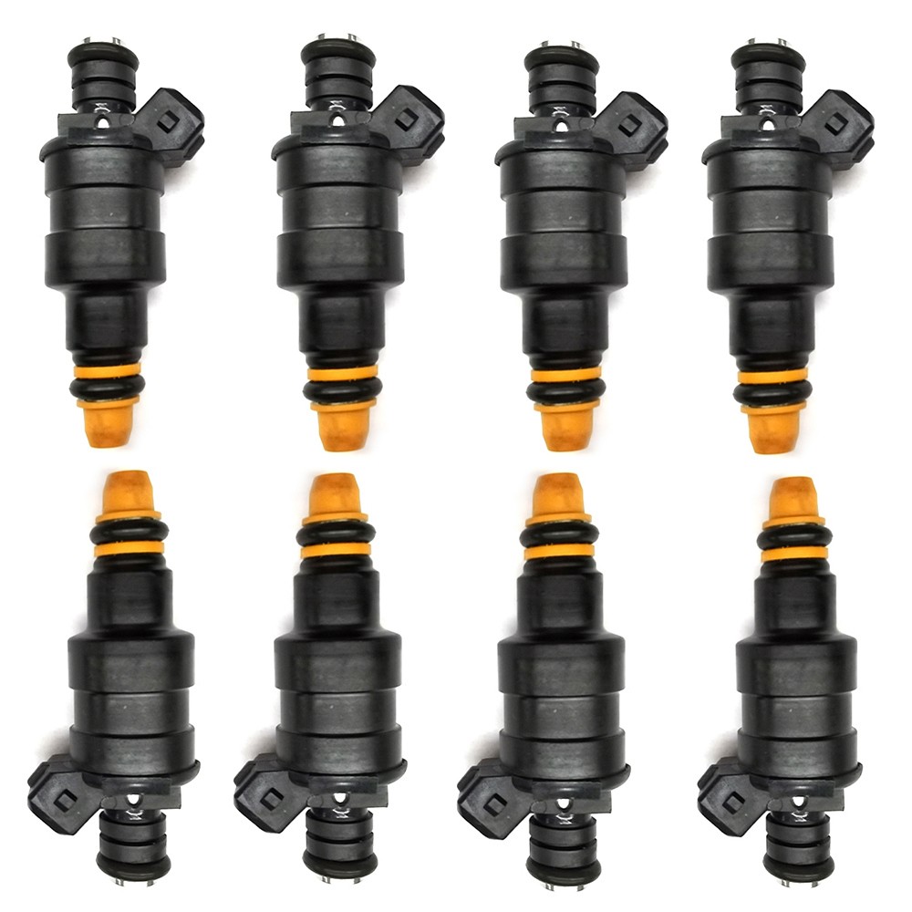 BEST UPGRADE EV1 24LBS Set of 8 Fuel Injectors for Deville 4.5L 4.9L V8