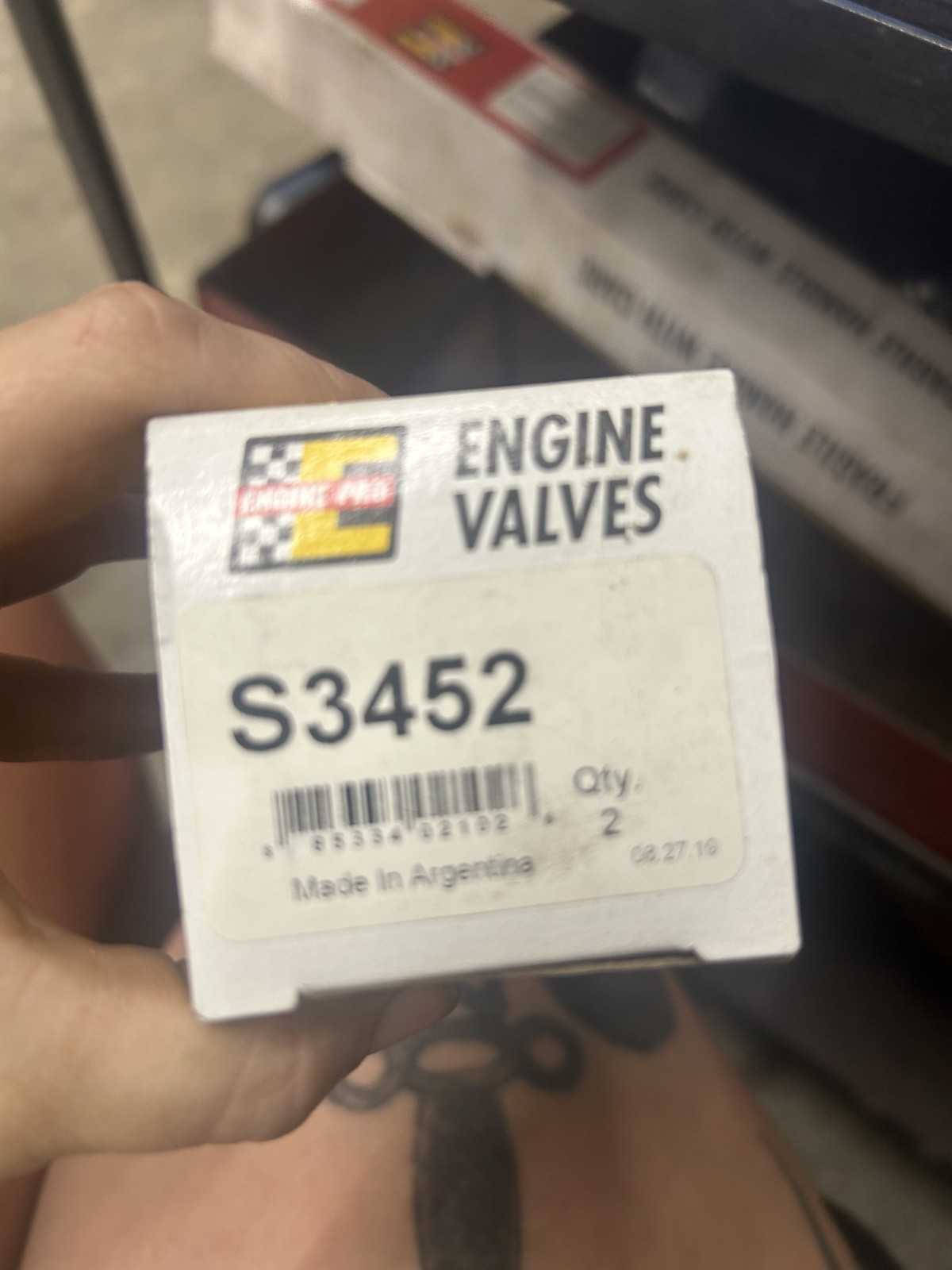 Engine Pro Intake Valve S3452 Engine Pro Intake Valve S3452