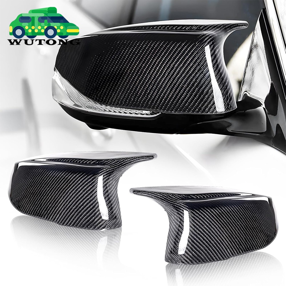 2x Real Carbon Fiber Rear Side Mirror Cover Caps For Infiniti Q50 Q50S 2014-2020 2x Real Carbon Fiber Rear Side Mirror Cover Caps For Infiniti Q50 Q50S 2014-2020