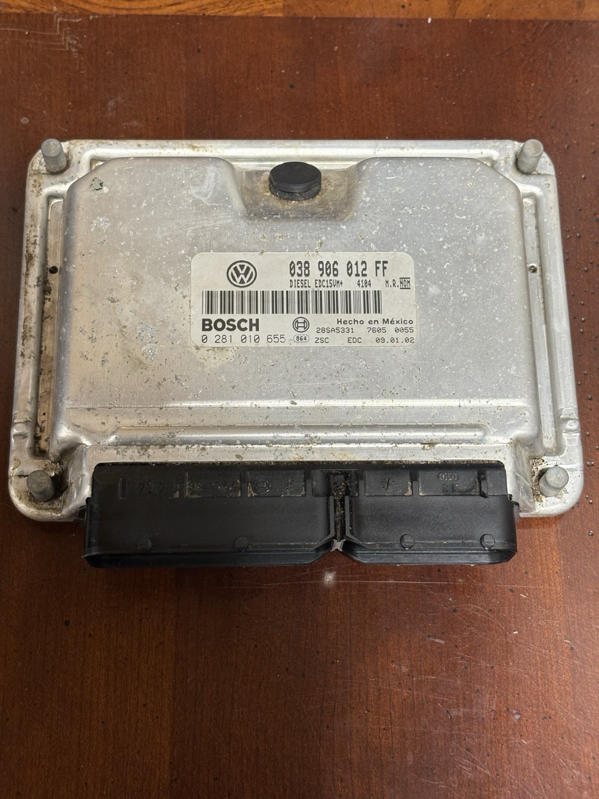IMMO OFF VW 1.9 TDI ALH ECU ECM 038906012FF Bosch 0281010655 Manual Transmission IMMO OFF VW 1.9 TDI ALH ECU ECM 038906012FF Bosch 0281010655 Manual Transmission