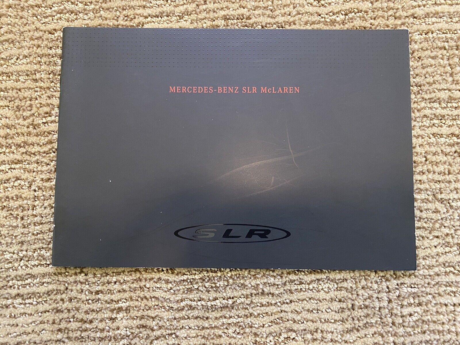 Mercedes Benz SLR McLaren Dealer Sales Brochure