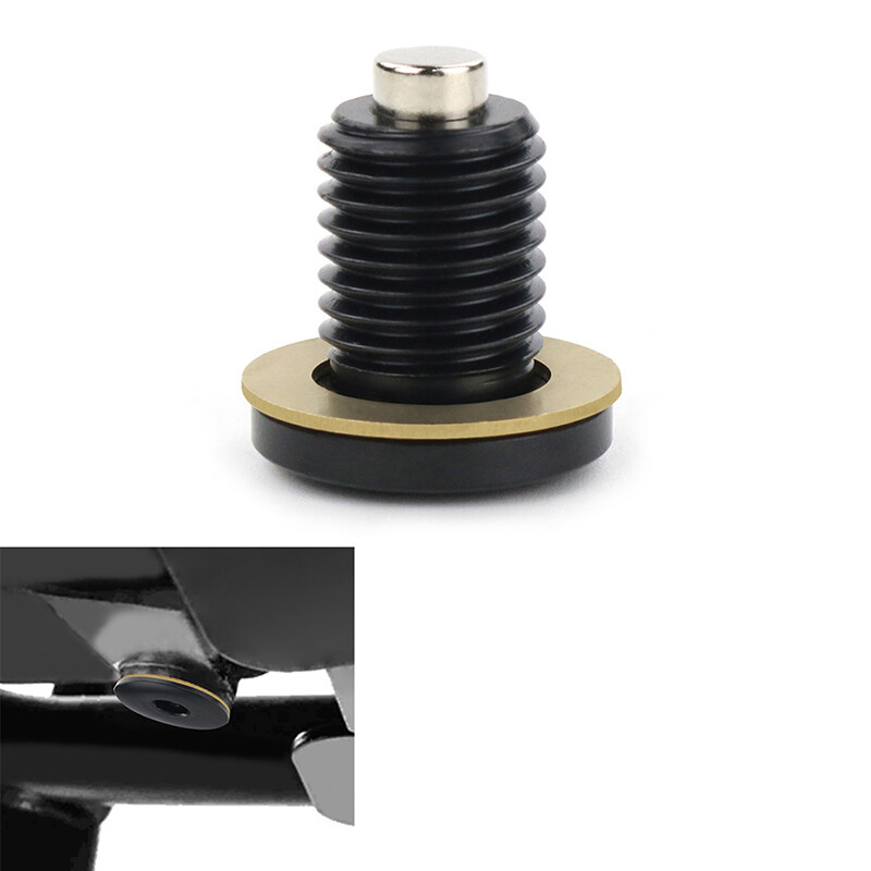 Magnetic Drain Plug Bolt Aftermarket Fit For Kawasaki ZRX400 94-08 ZRX1100 97-00 Magnetic Drain Plug Bolt Aftermarket Fit For Kawasaki ZRX400 94-08 ZRX1100 97-00