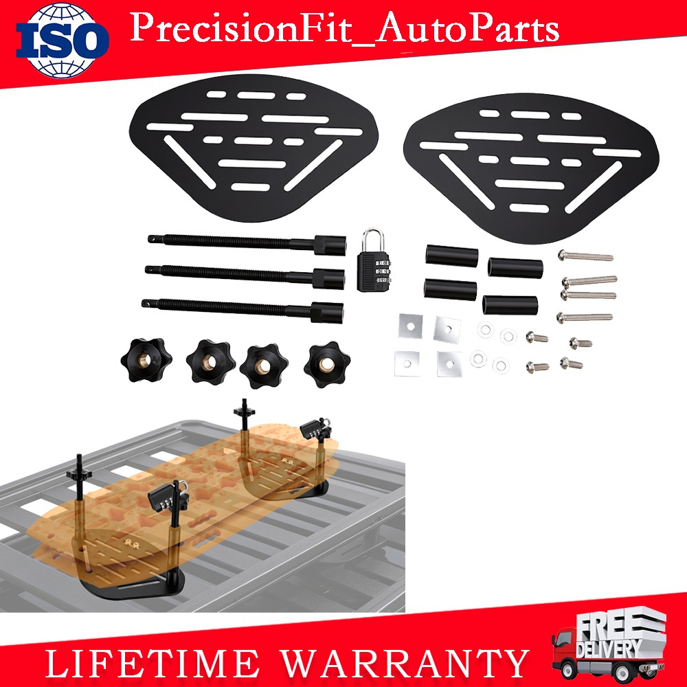 Recovery Track Mounting Kit Universal Traction Board Mount(Gen 7, 9, 10, 11,12 )
