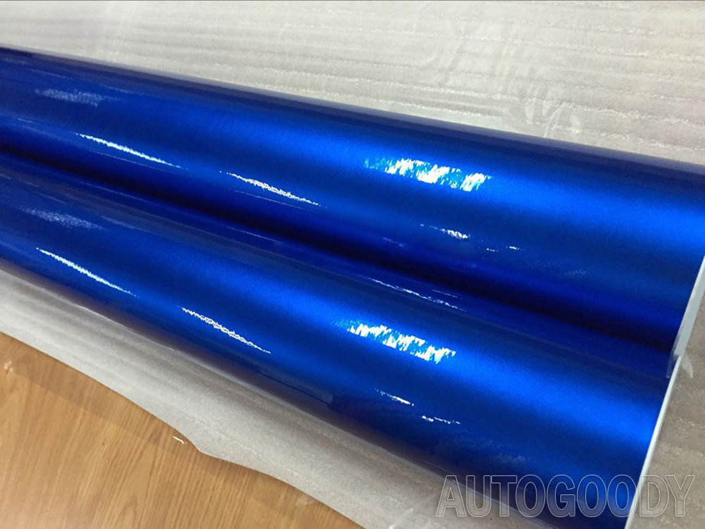 Premium Super Gloss Metallic Blue Vinyl Film Wrap Sticker Decal Air Bubble Free Premium Super Gloss Metallic Blue Vinyl Film Wrap Sticker Decal Air Bubble Free