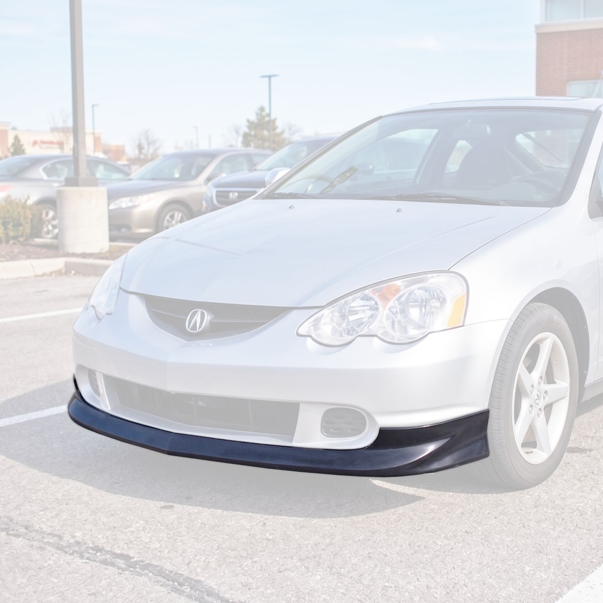 Fits 02-04 Acura RSX DC5 A-Spec Style Front Lip (Urethane) Fits 02-04 Acura RSX DC5 A-Spec Style Front Lip (Urethane)