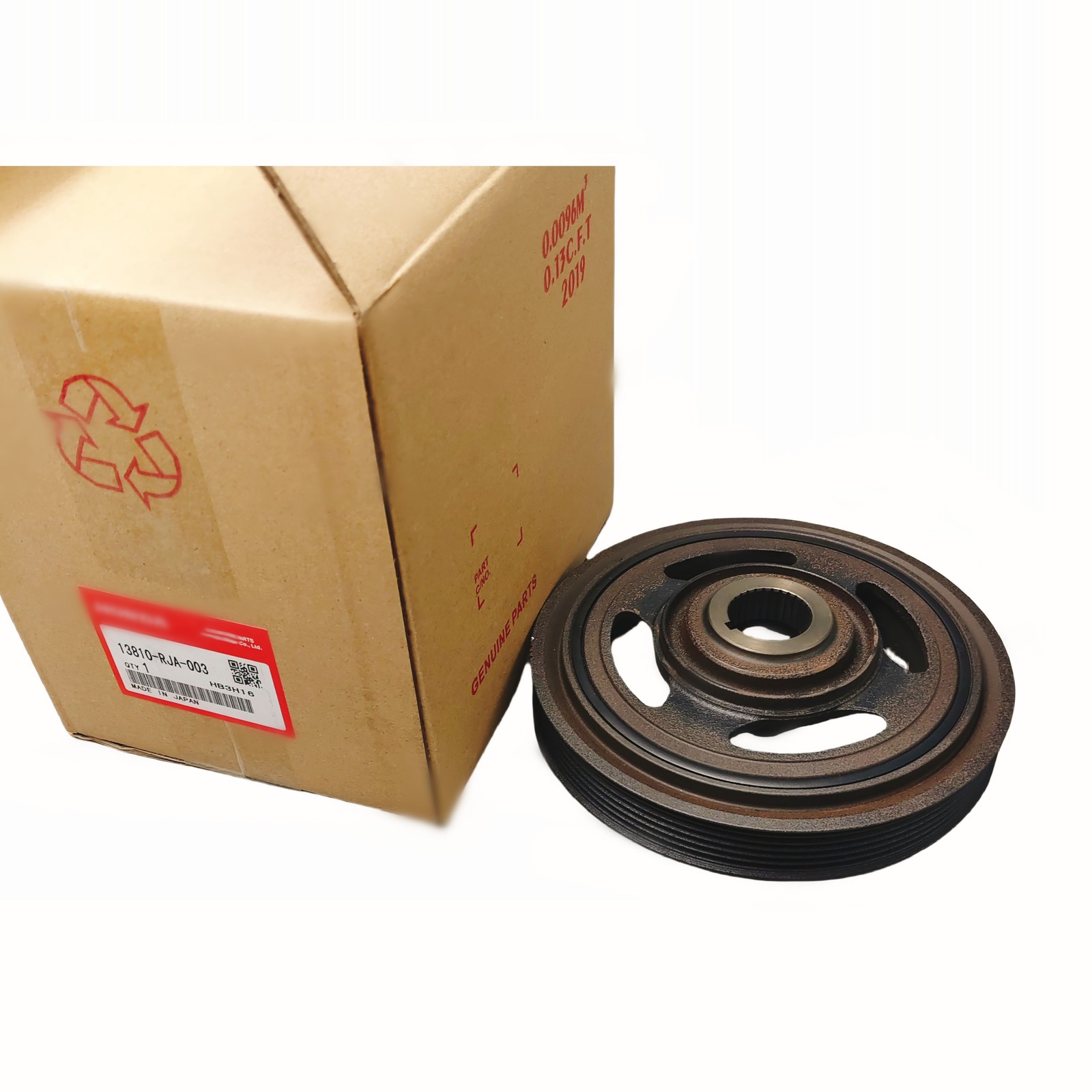 FOR HONDA Accord Odyssey Pilot MDX Crankshaft Pulley 13810-RJA-003 NEW FOR HONDA Accord Odyssey Pilot MDX Crankshaft Pulley 13810-RJA-003 NEW