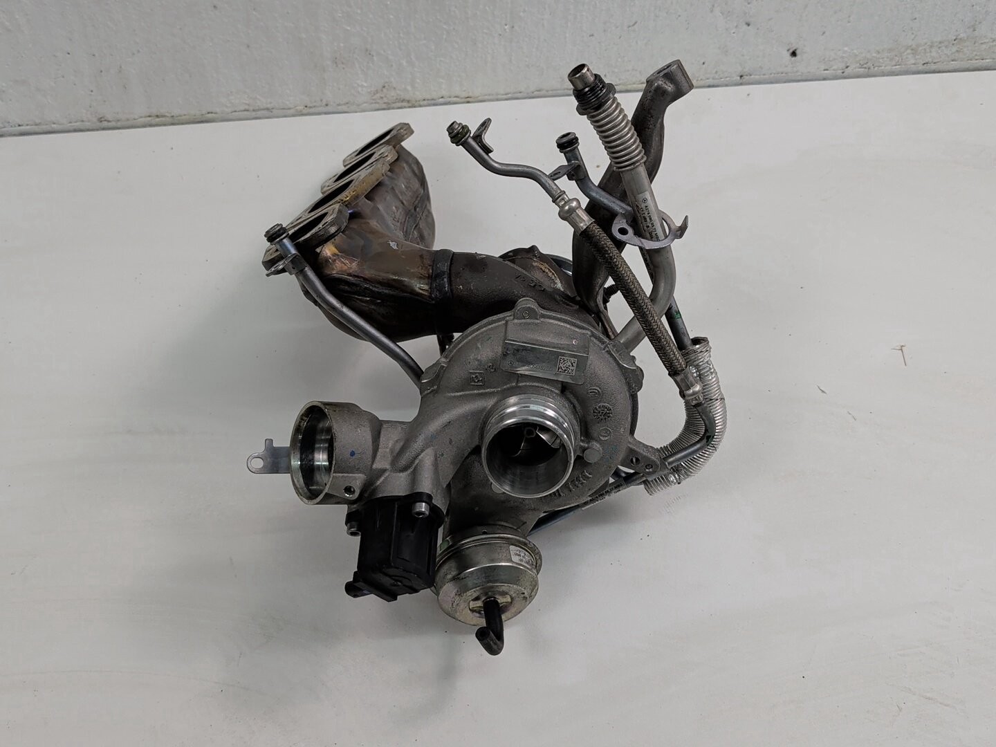 15-21 Mercedes C300 2.0L Turbocharger Exhaust Manifold A2740903280 OEM