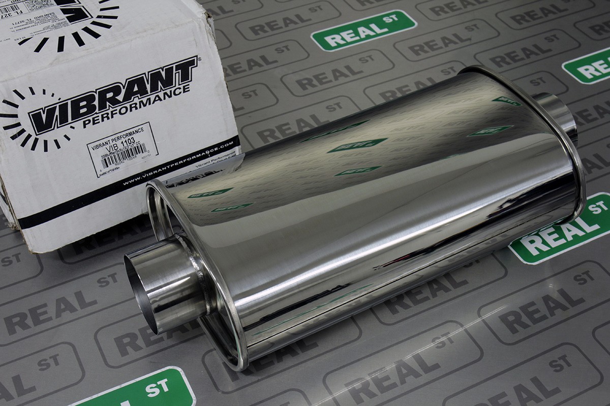 Vibrant Performance StreetPower Oval Muffler 3\