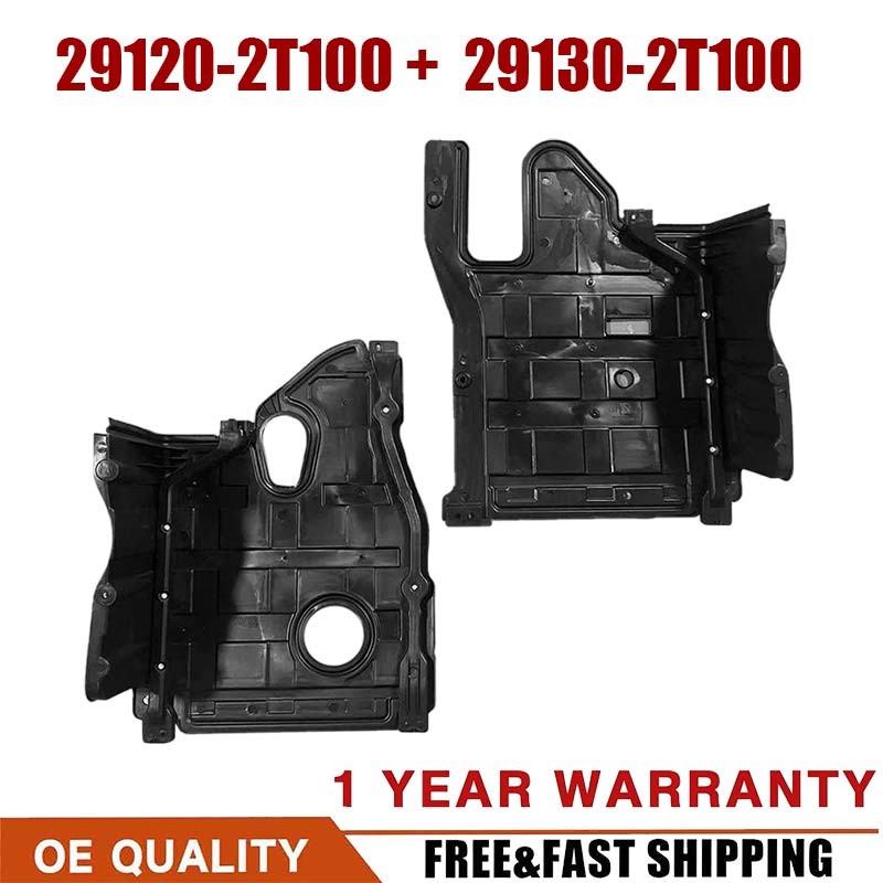 Left+Right Side Under Engine Splash Shield For Sonata 2011-2014 Optima 2011-2015 Left+Right Side Under Engine Splash Shield For Sonata 2011-2014 Optima 2011-2015