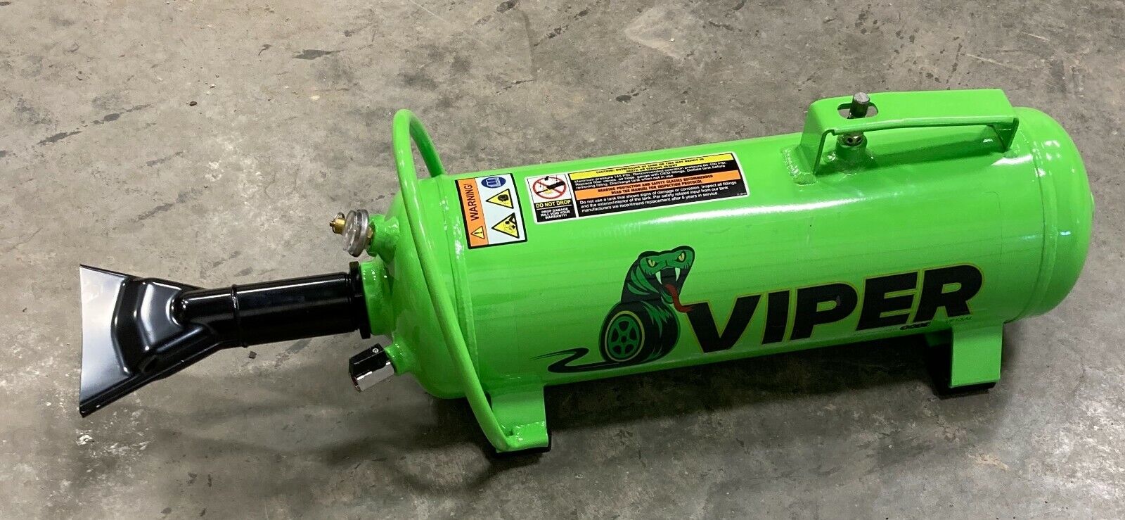 New 13 Liter Viper Air Blaster Tank 13L Aluminum Bead Seater Helps Mounting