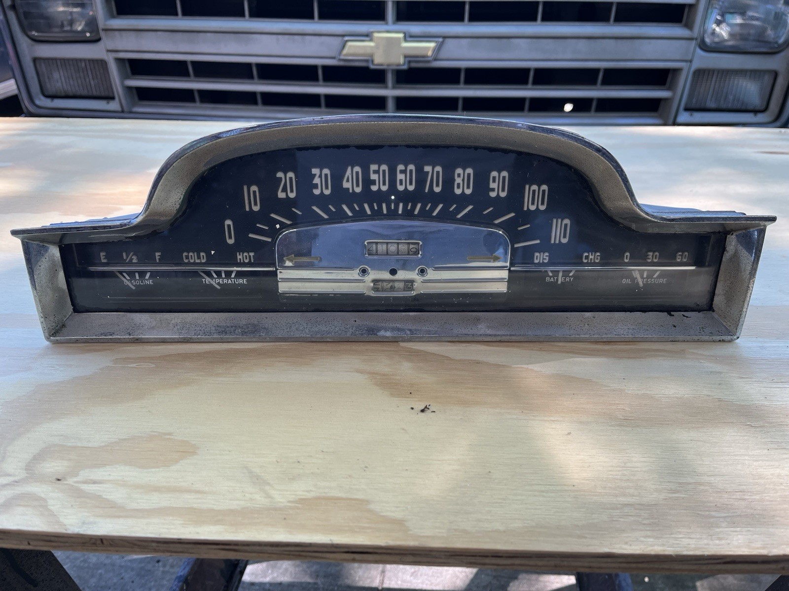 1949-50 Cadillac Dash Instrument Panel 1949-50 Cadillac Dash Instrument Panel