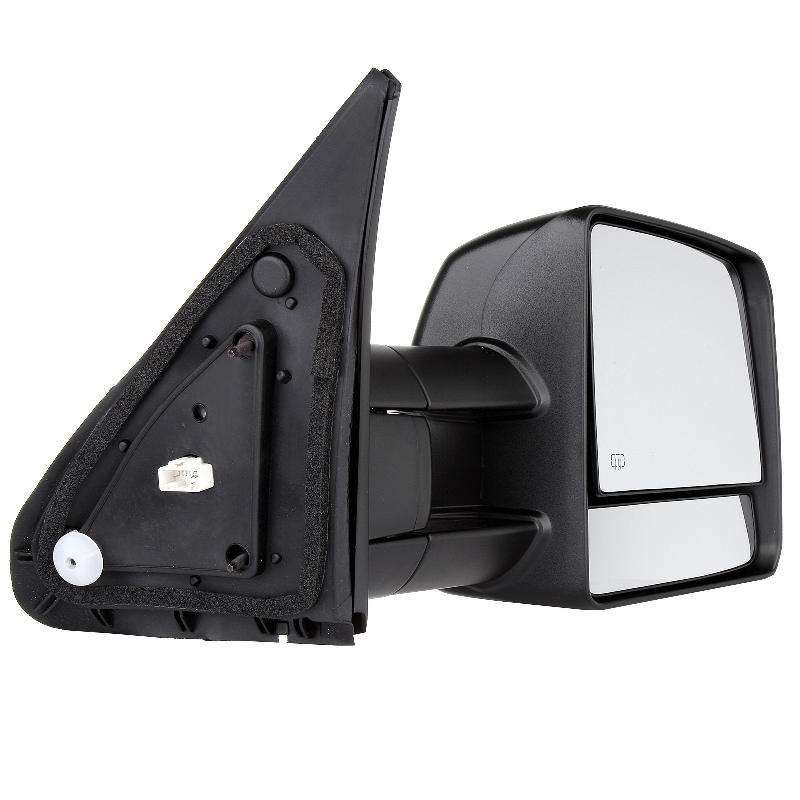 Pair View Mirrors For 2007-2016 Toyota Tundra Power Heated Black Turn Signal Pair View Mirrors For 2007-2016 Toyota Tundra Power Heated Black Turn Signal