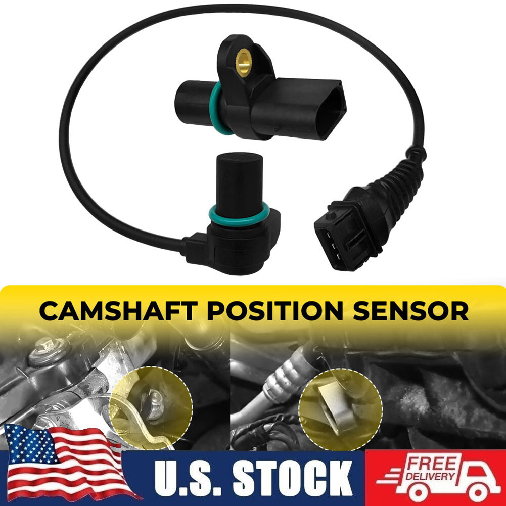 For Bmw Intake & Exhaust Cam Camshaft & Crankshaft Position Sensor Set