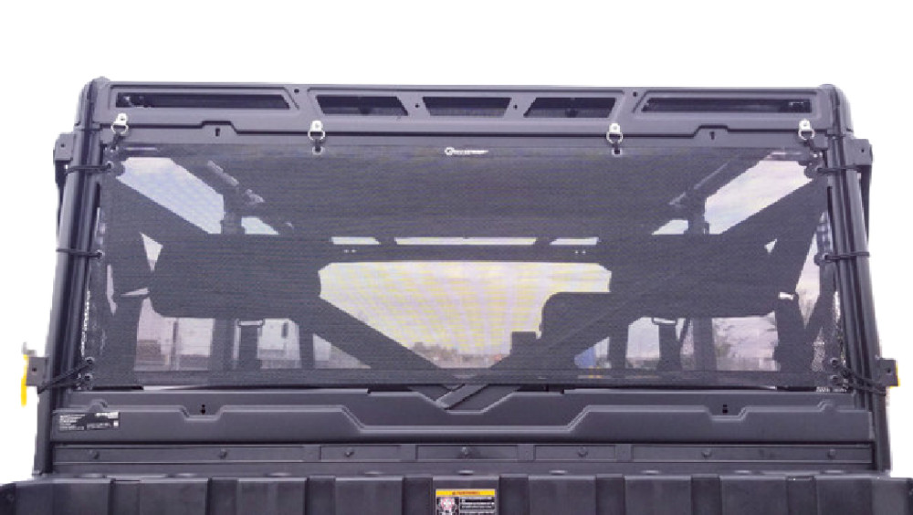 MOTOROOF 2014-2019 Polaris Ranger XP 900 Rear Windscreen - MT-0012
