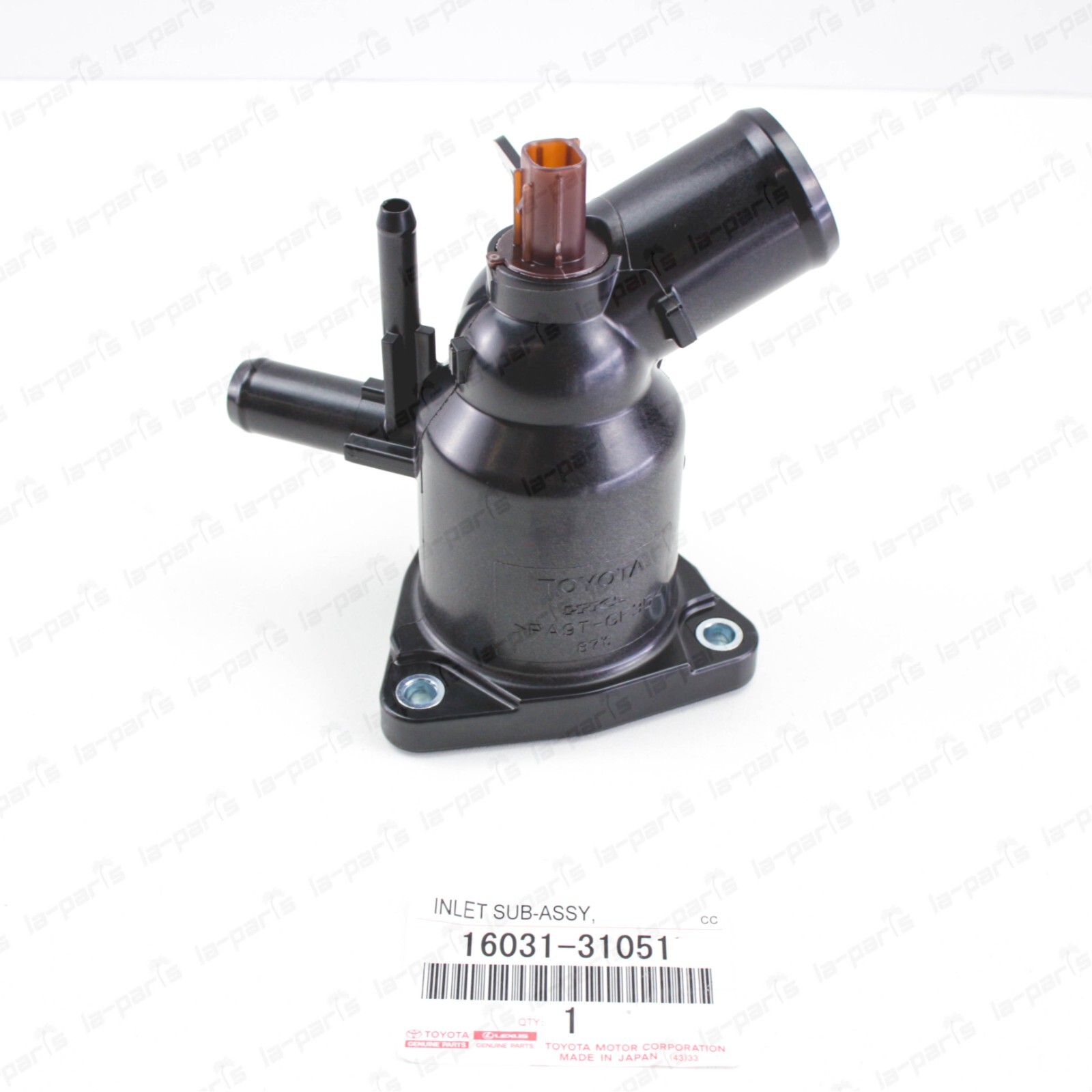 New Genuine OEM Toyota 15-22 Tacoma Water Inlet Thermostat 16031-31051 New Genuine OEM Toyota 15-22 Tacoma Water Inlet Thermostat 16031-31051