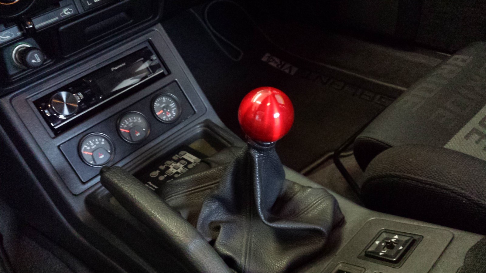 Candy Red Manual Ball Shift Knob Fits HONDA/ACURA/TOYOTA/SUBARU/NISSAN/MAZDA 