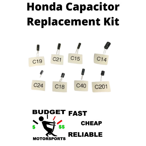 Replacement Capacitor Kit for USDM OBD1 Honda ECU p28-p06-p72-p75-p05 Replacement Capacitor Kit for USDM OBD1 Honda ECU p28-p06-p72-p75-p05