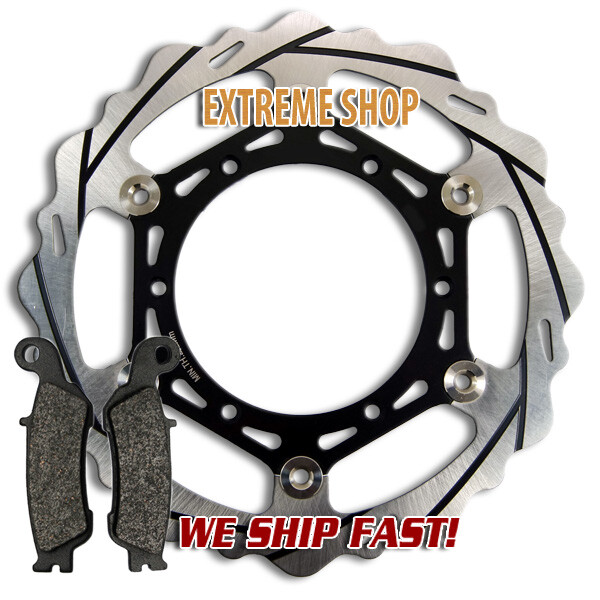 Front Brake Rotor+Brake for Yamaha YZ125 (17-20) YZ250F WR450F (16-20) YZ450F