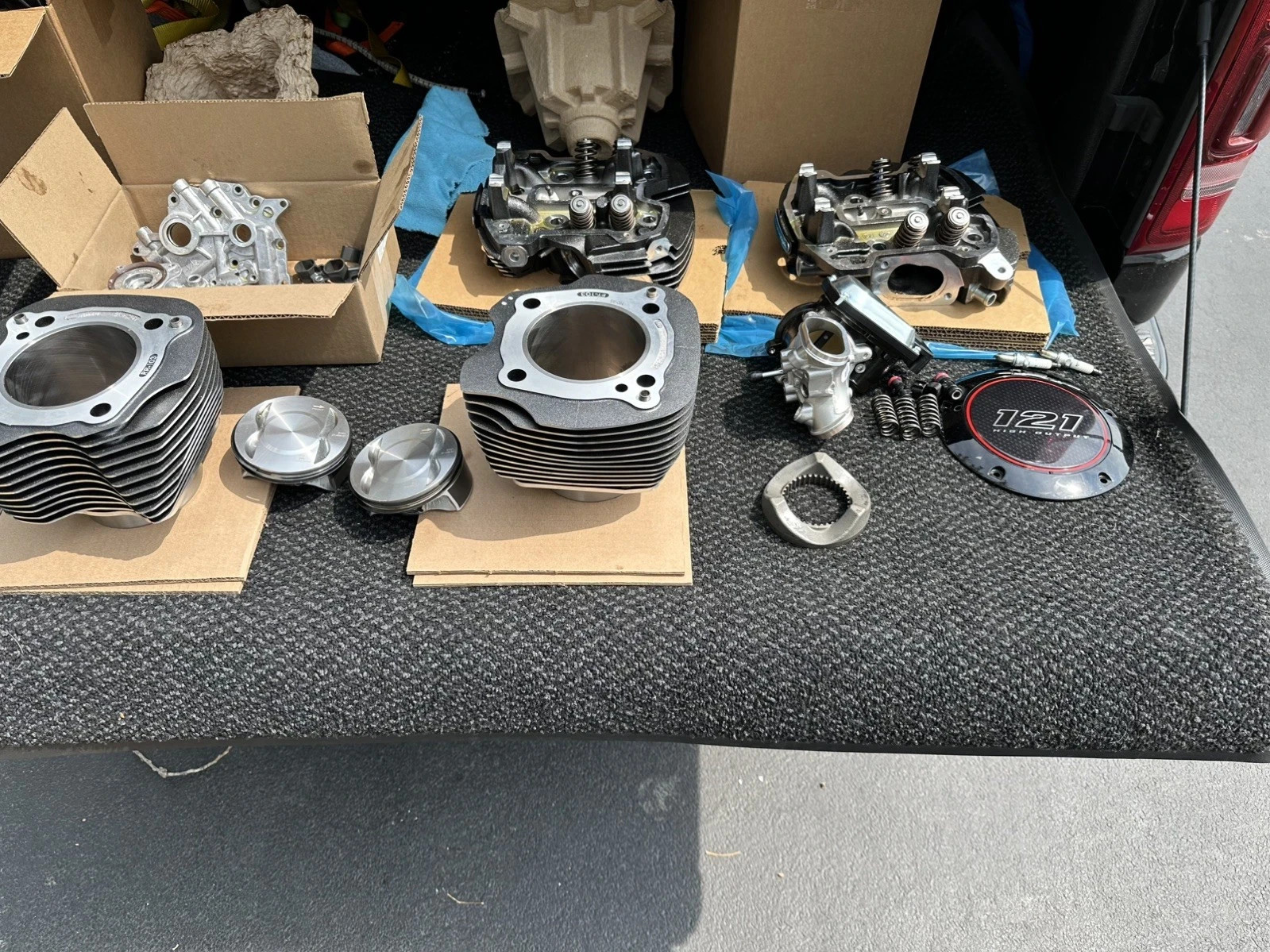 OEM Take-Off Harley CVO 2024-2026 Screaming Eagle 121, Fits All M8 117 Motors OEM Take-Off Harley CVO 2024-2026 Screaming Eagle 121, Fits All M8 117 Motors