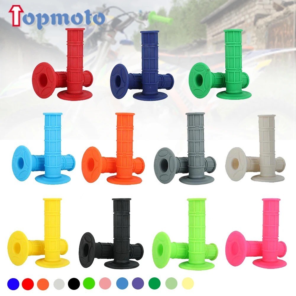 7/8\'\' 22MM Rubber Hand grips \'Handlebar Fit Kawasaki KX65/85/100/200/125/250View