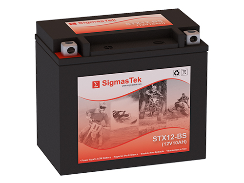 STX12-BS Battery for Honda ATC250ES Big Red 250CC (1985 1986 1987) by SigmasTek