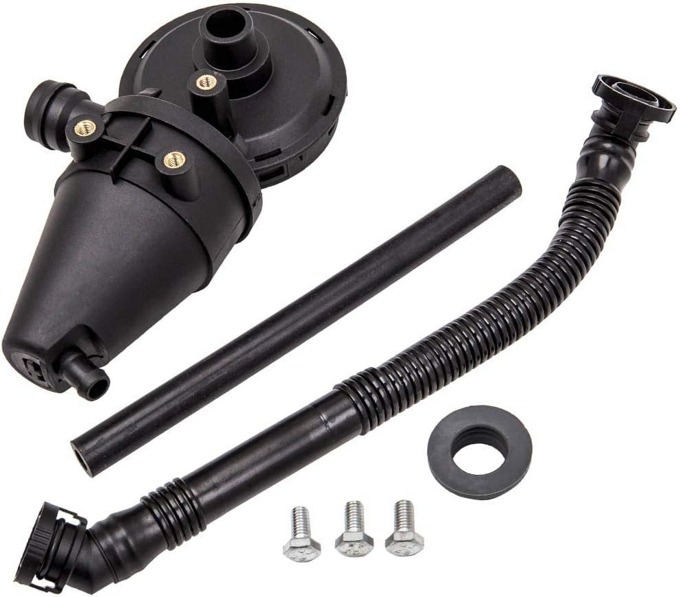 4PCS Crankcase Oil Separator PCV Valve Pipe Kit BMW Z3 M52 S52 E36 328i