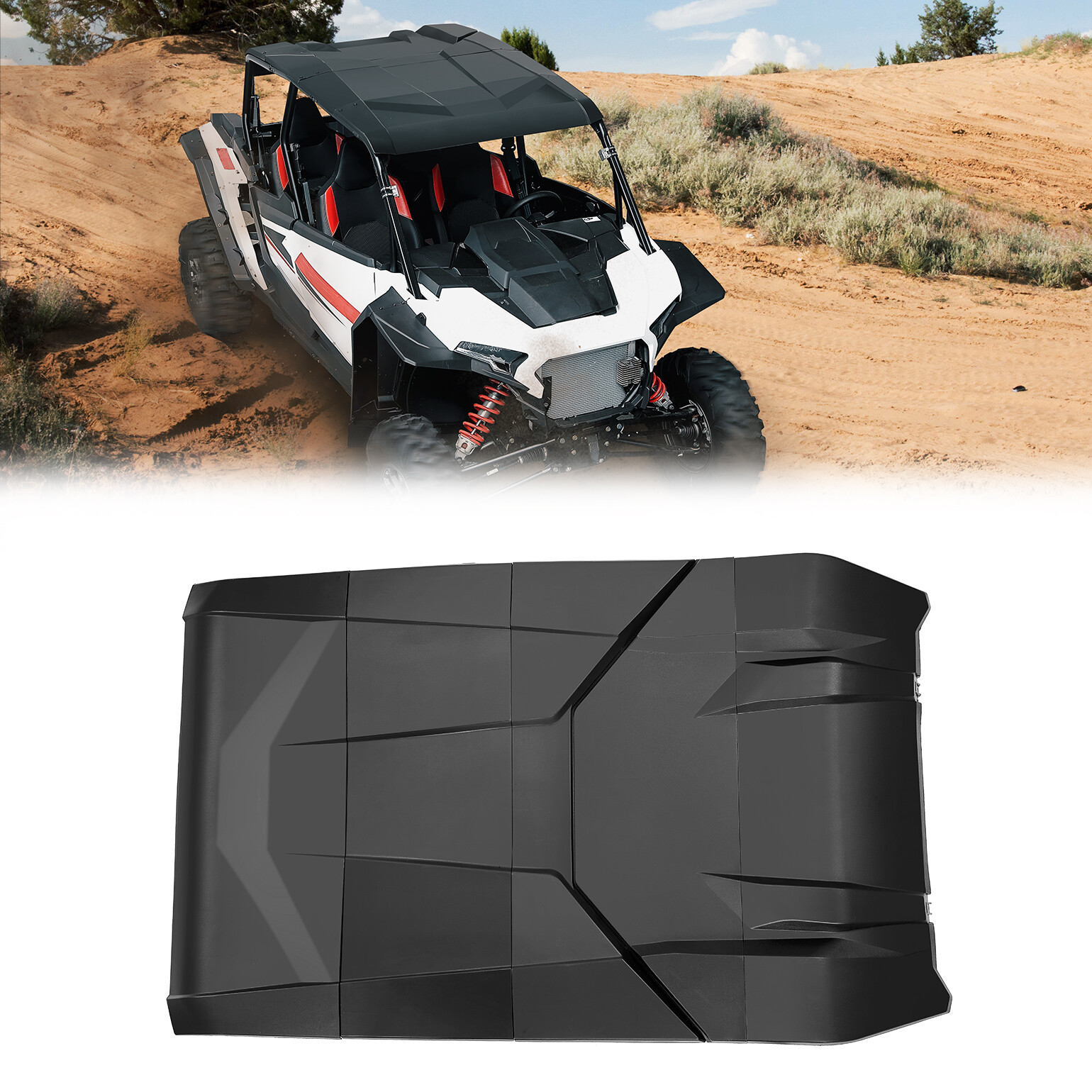 UTV Sport Roof Combination Top For 2024+ Polaris RZR XP 4 1000/RZR XP S 4 1000