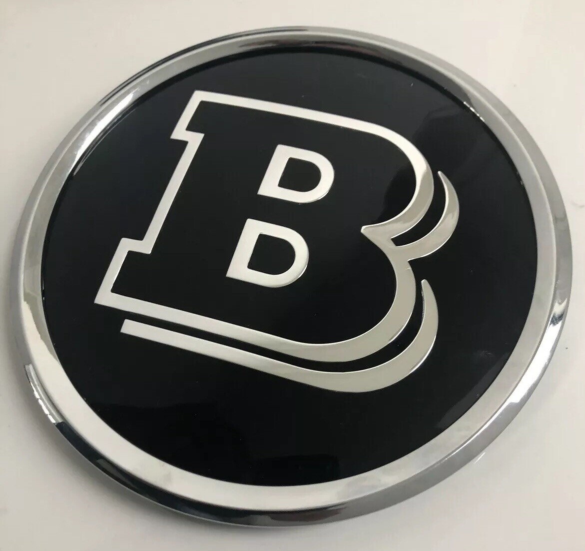Black Brabus B 18.5CM Grille Badg Emblm for Mercedes Benz A B C E S Class Black Brabus B 18.5CM Grille Badg Emblm for Mercedes Benz A B C E S Class
