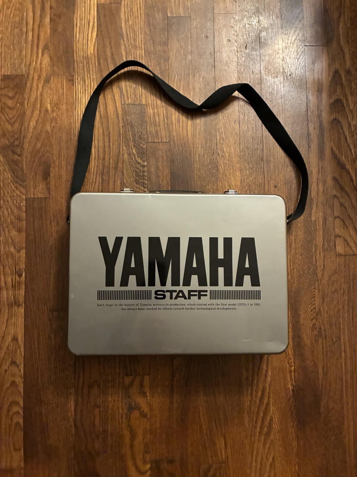 Vintage Yamaha Motorcycle Staff Steel Brief Case Brand New Vintage Yamaha Motorcycle Staff Steel Brief Case Brand New