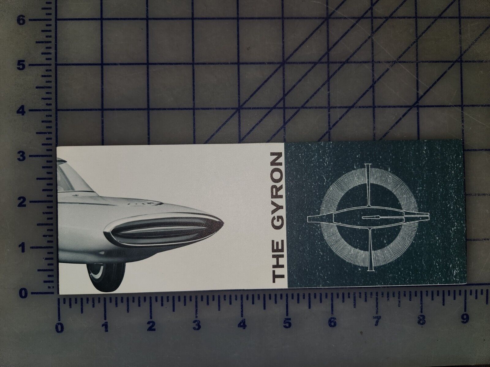 1961 Ford Gyron Concept Brochure Folder Original
