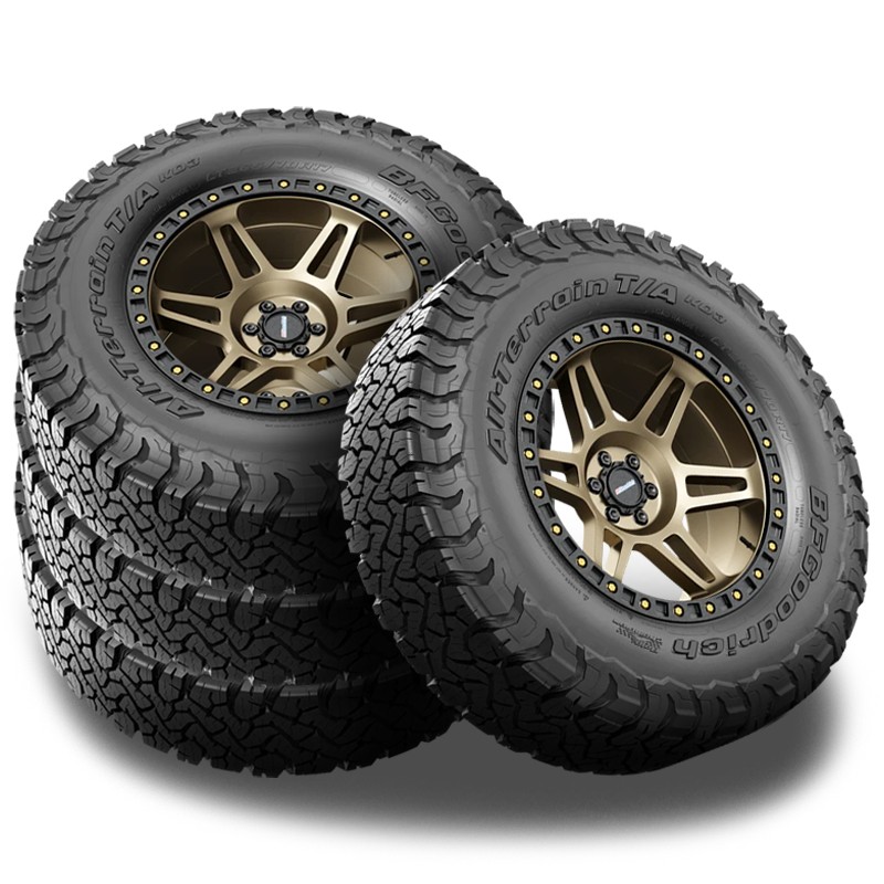 4 BFGoodrich All-Terrain T/A KO3 285/70R17 116/113S 50K Mleage Load Range C 4 BFGoodrich All-Terrain T/A KO3 285/70R17 116/113S 50K Mleage Load Range C