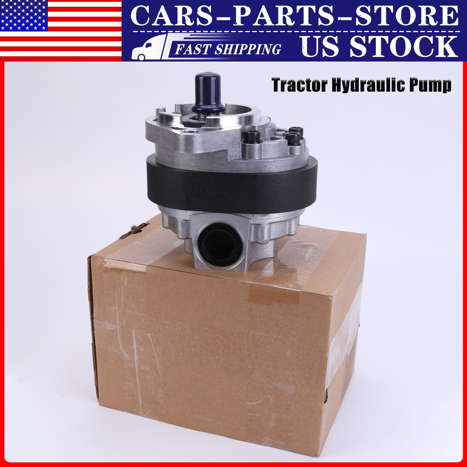 HYDRAULIC PUMP D48950 D53690 FOR JOHN DEERE TRACTORS 350, 350B, 450, 450B NEW