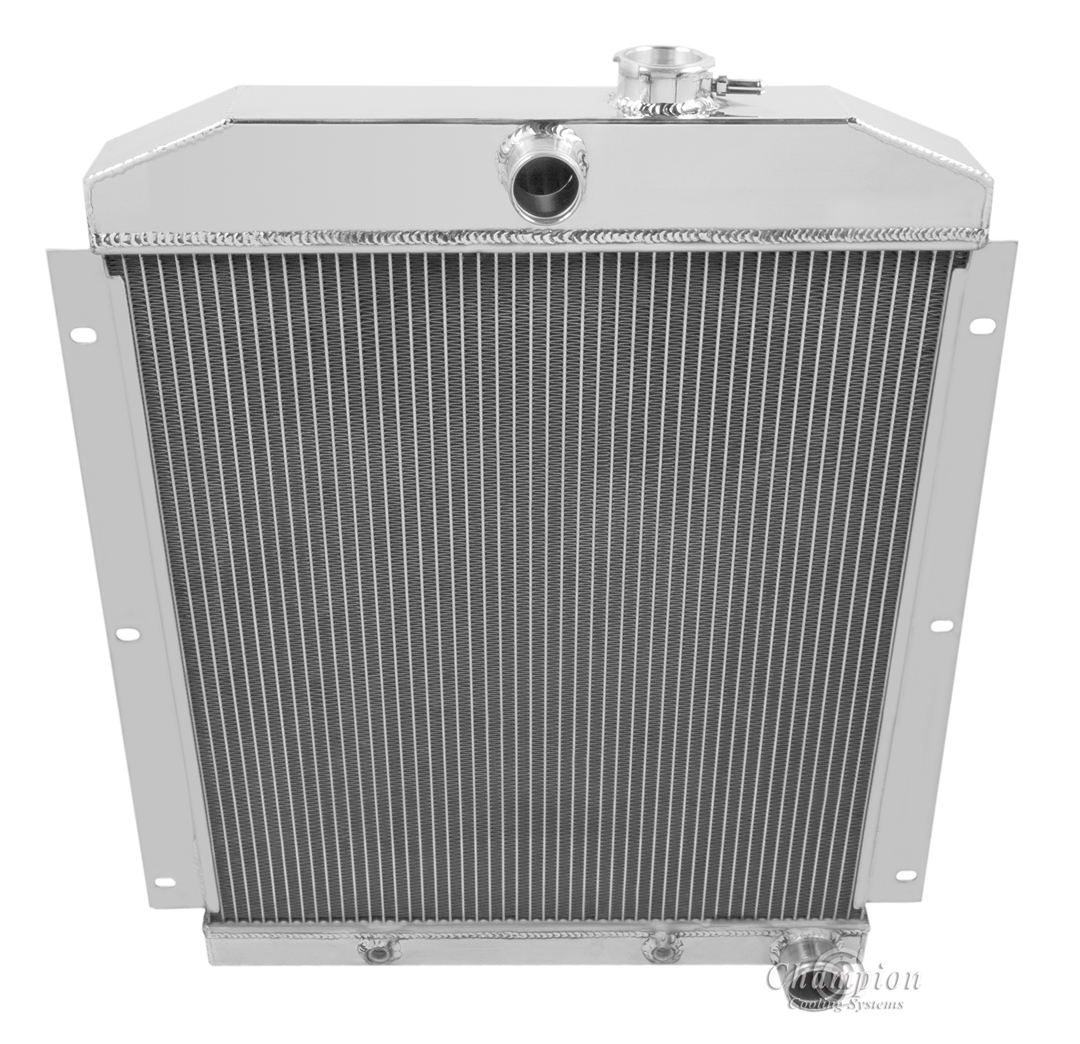 1949-1954 Chevrolet Truck All Aluminum 3 Row Core KR Champion Radiator