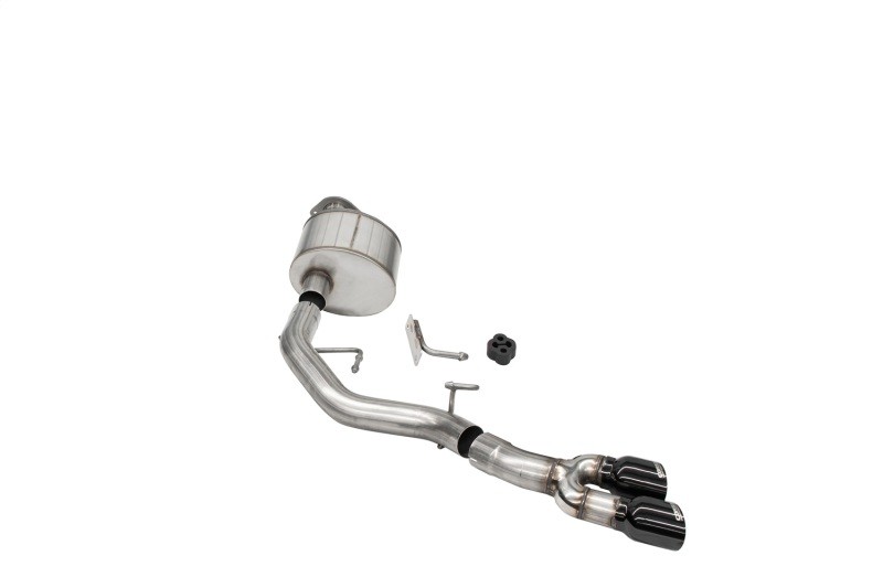 Corsa 2021-2026 Ford F-150 5.0L V8 Front of Tire Xtreme Catback Exhaust BLK Tips Corsa 2021-2026 Ford F-150 5.0L V8 Front of Tire Xtreme Catback Exhaust BLK Tips