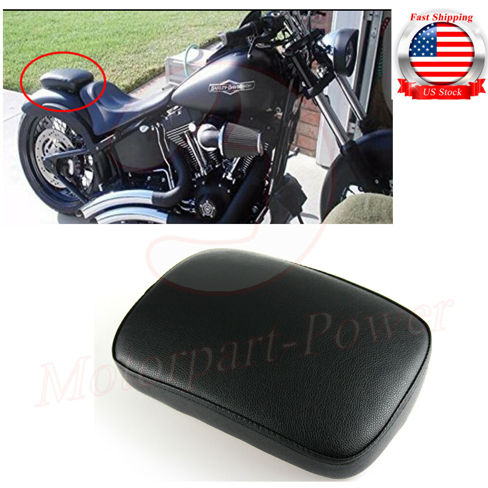 Rectangular Pillion Passenger Pad Seat 6/8 Suction Cup Pad For Harley Motorcycle