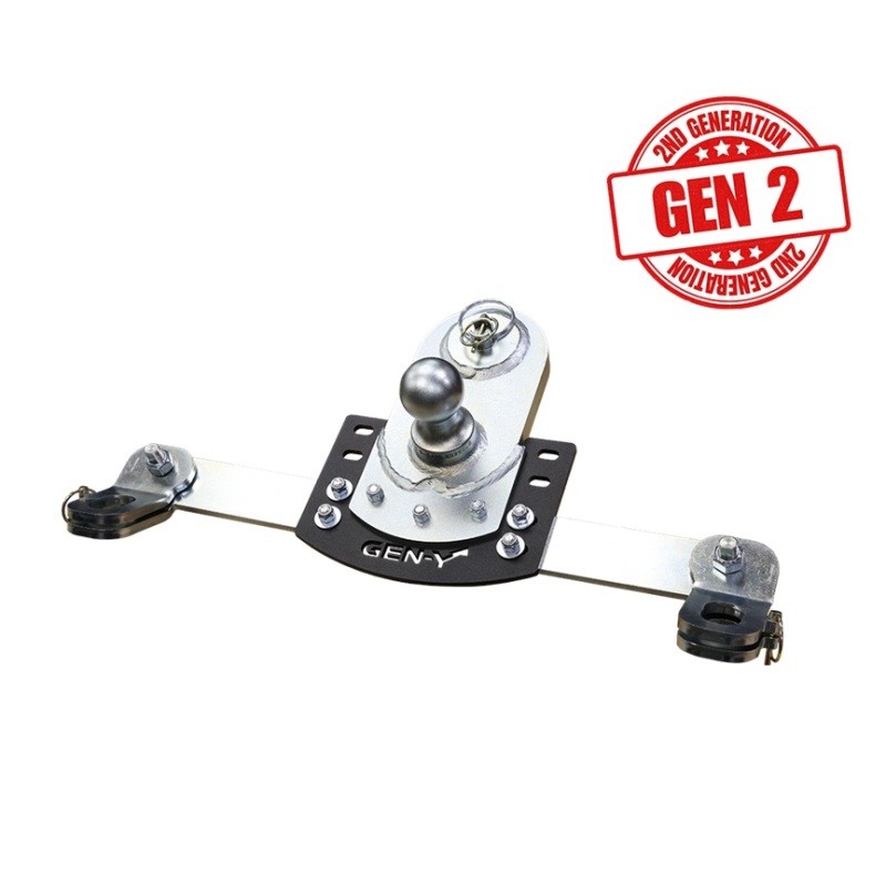 GEN‑Y Hitch GH-21017 GoosePuck GEN 2 5″ Offset Gooseneck Hitch 20-24 GM ¾‑TON