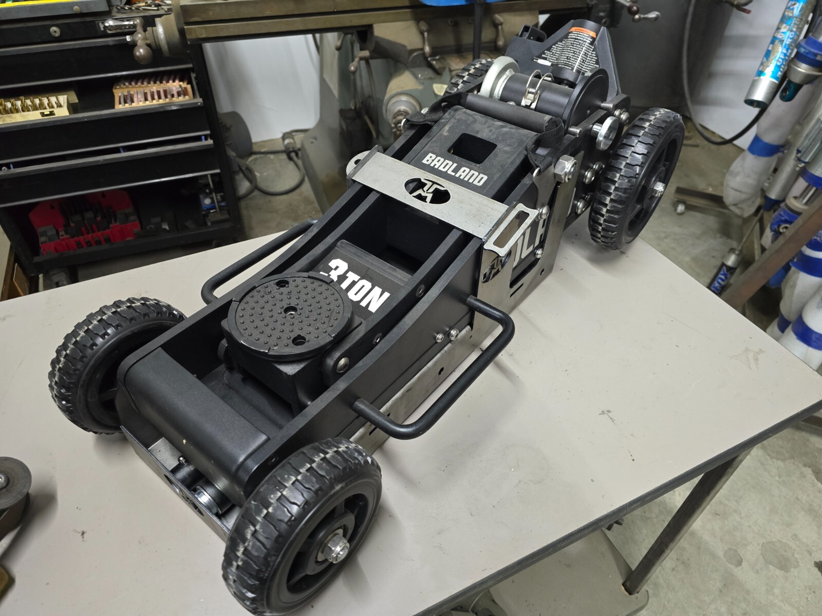 TT Motorsports Mount for 'Harbor Freight' 'Badland' Offroad Jack  T-Handle Pin
