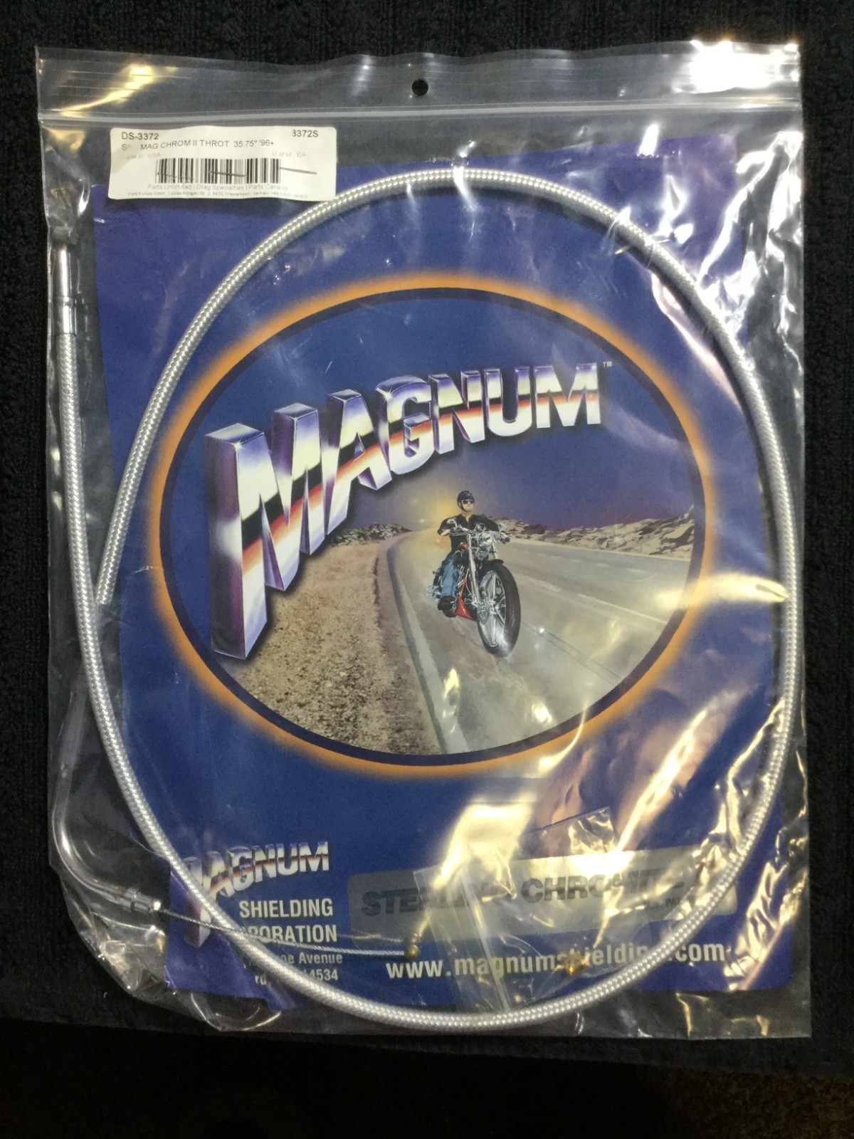 MAGNUM SHIELDING DS-3372 3372S Sterling Chromite II® Braided Cable New